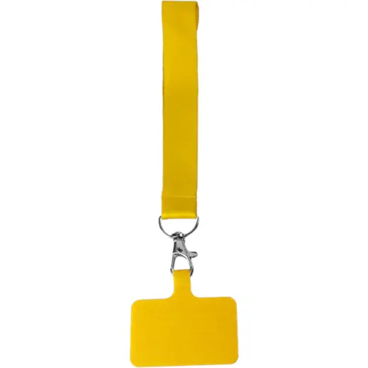 Cellphone Petersham Wrist Lanyard Yellow